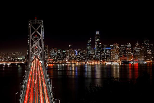 san francisco bay bridge city photography by jongas fine art