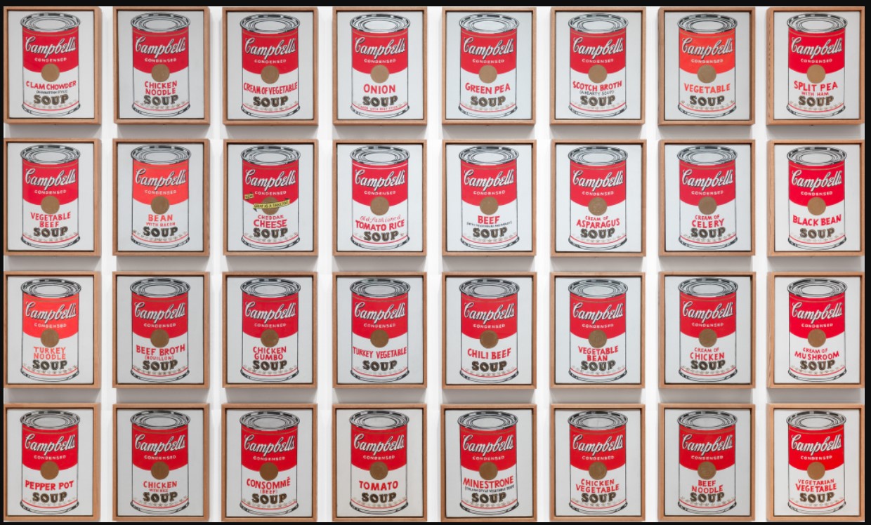 andy warhol photography campbel soup