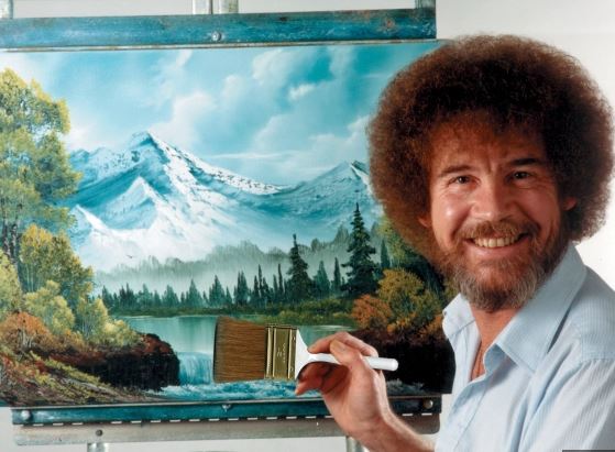 bob ross paintings