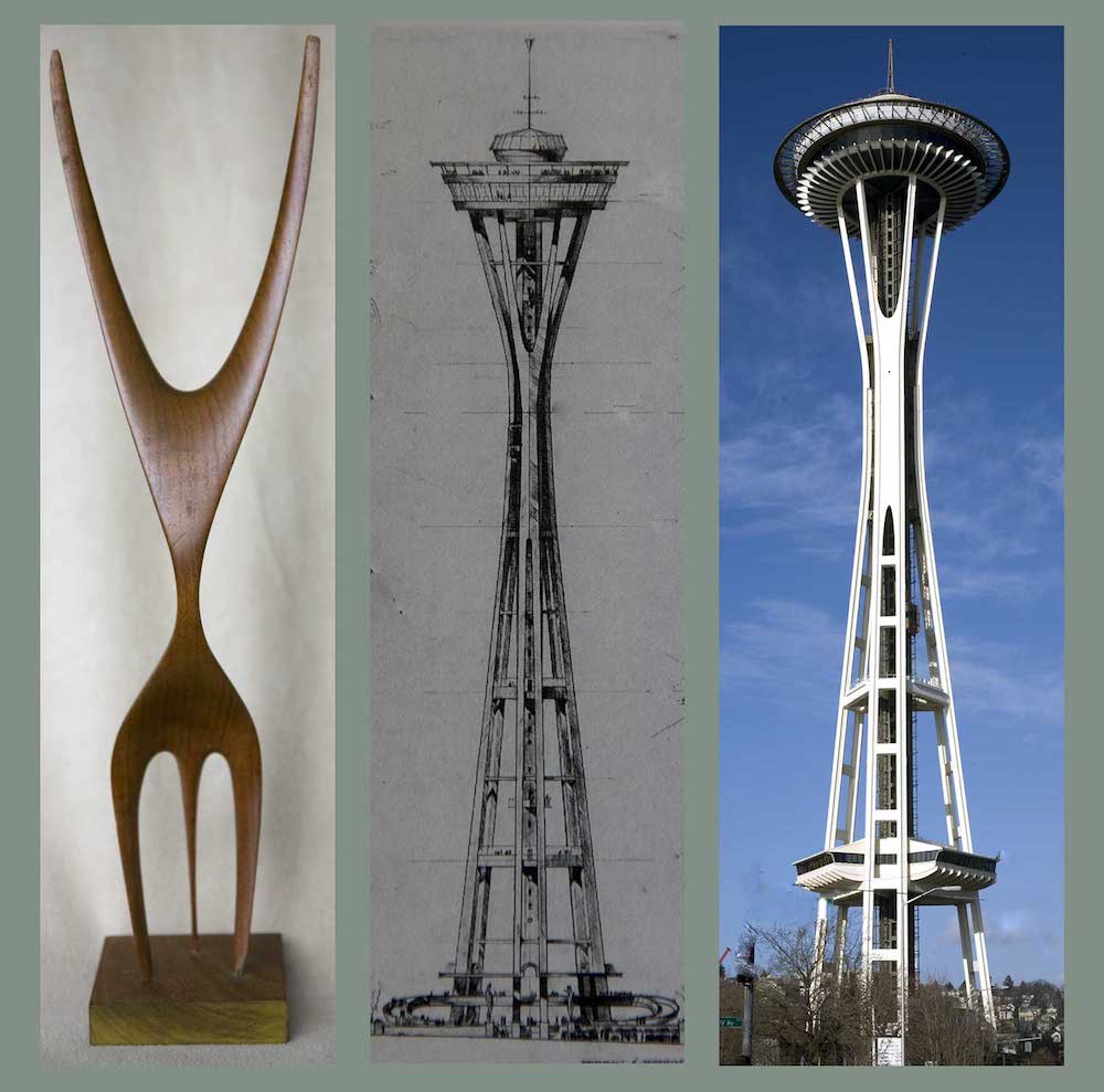 feminine one space needle design