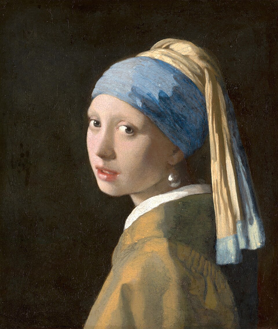 Girl with a Pearl Earring by Vermeer — classical fine art example jongas blog