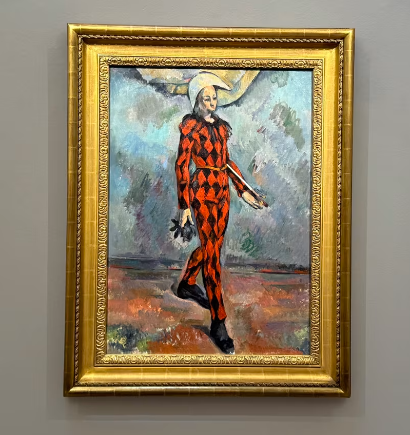 expensive artworks cezanne arlequin