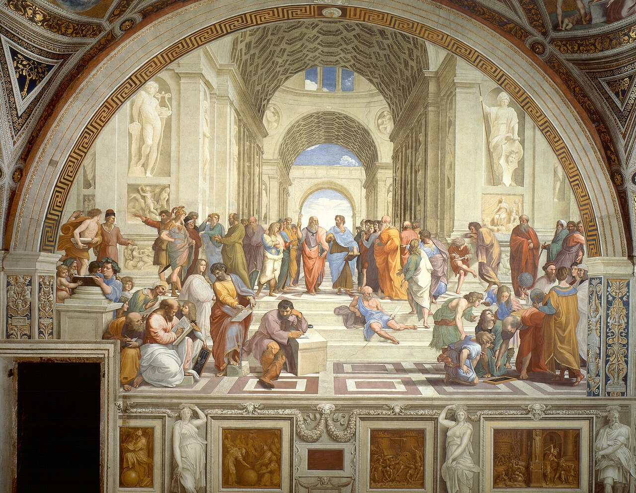 The School of Athens by Raphael — Renaissance fresco example jongas blog
