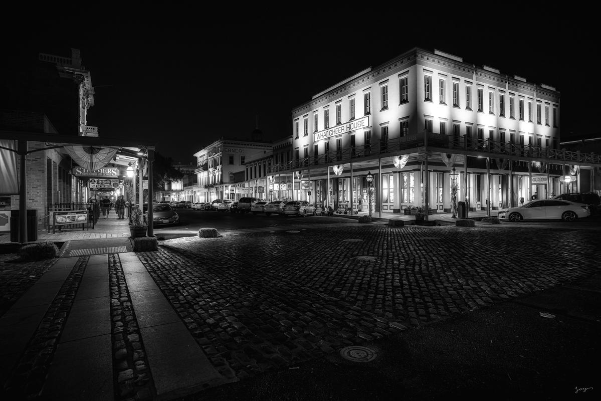 sacramento old time night photography by jongas