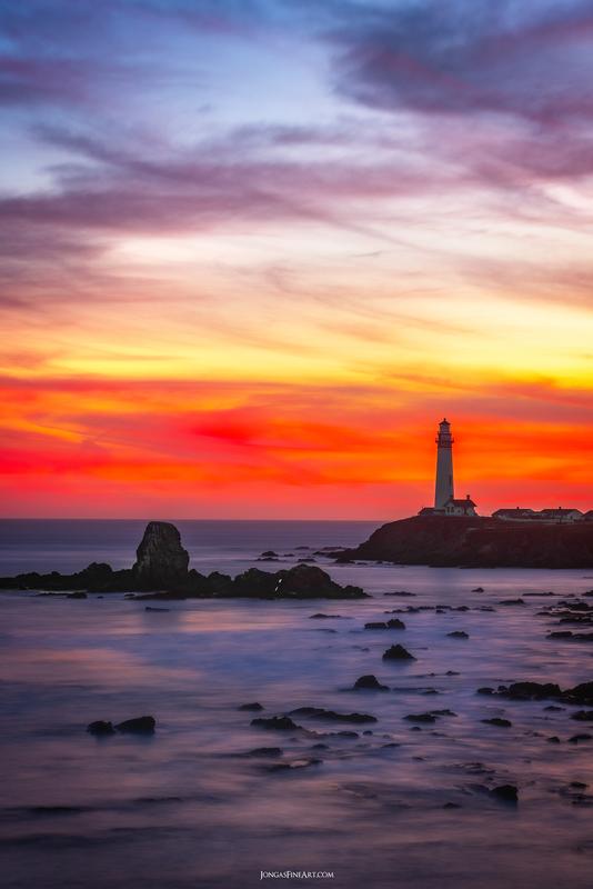 pigeon lighthouse san fransisco photography fine art