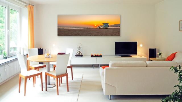 large wall art wall display jongas panorama sunset