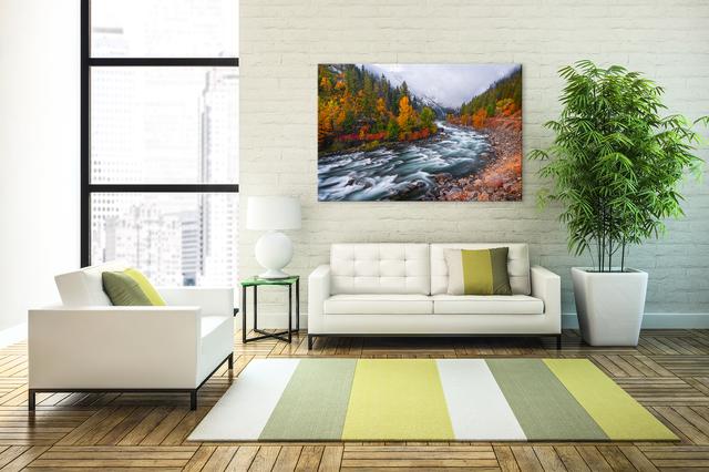landscape photography gallery art at home in living room