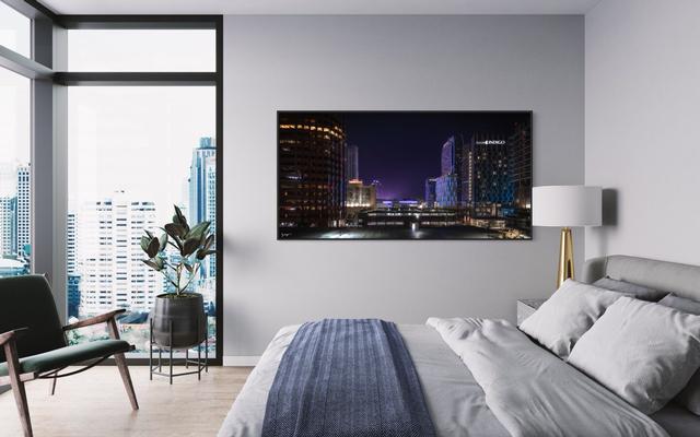 los angeles skyline wall decor for bedroom