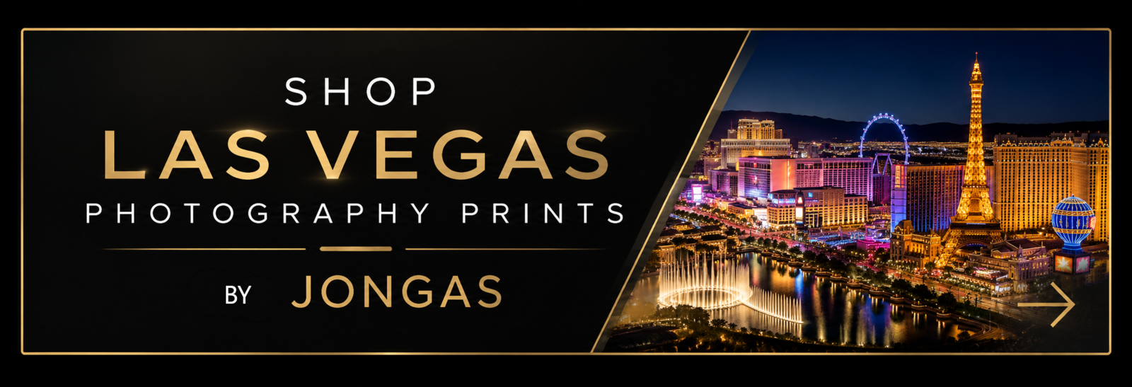 Shop Fine Art Prints of Las Vegas by Jongas