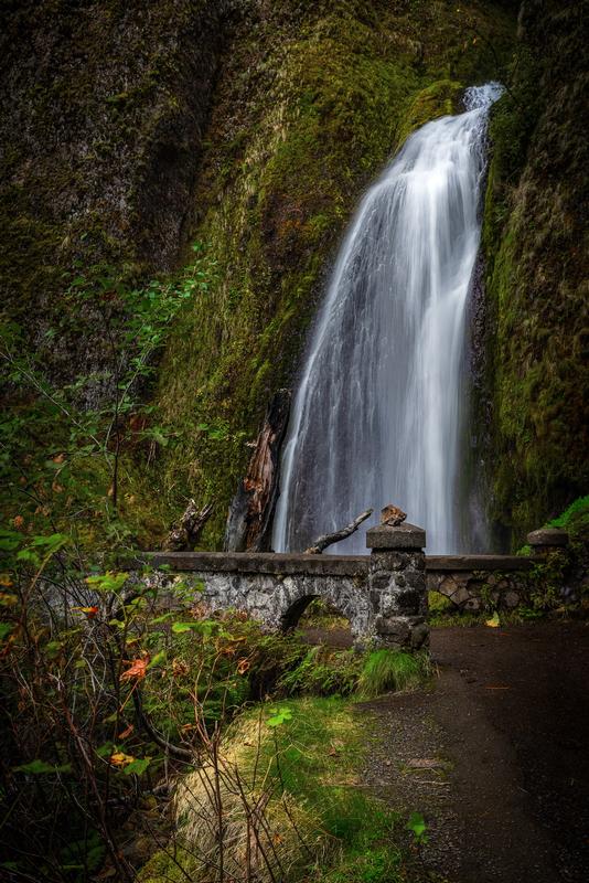 Columbia River Gorge waterfall art for sale by jongas