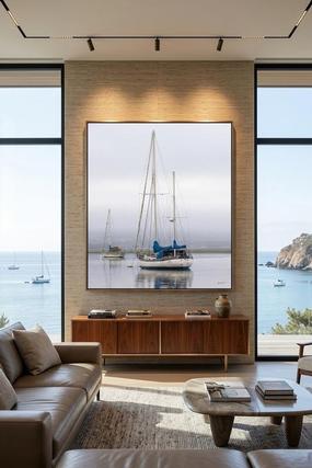 ms elegance acrylic mounted print on a wall in luxury room by Eddie Jongas