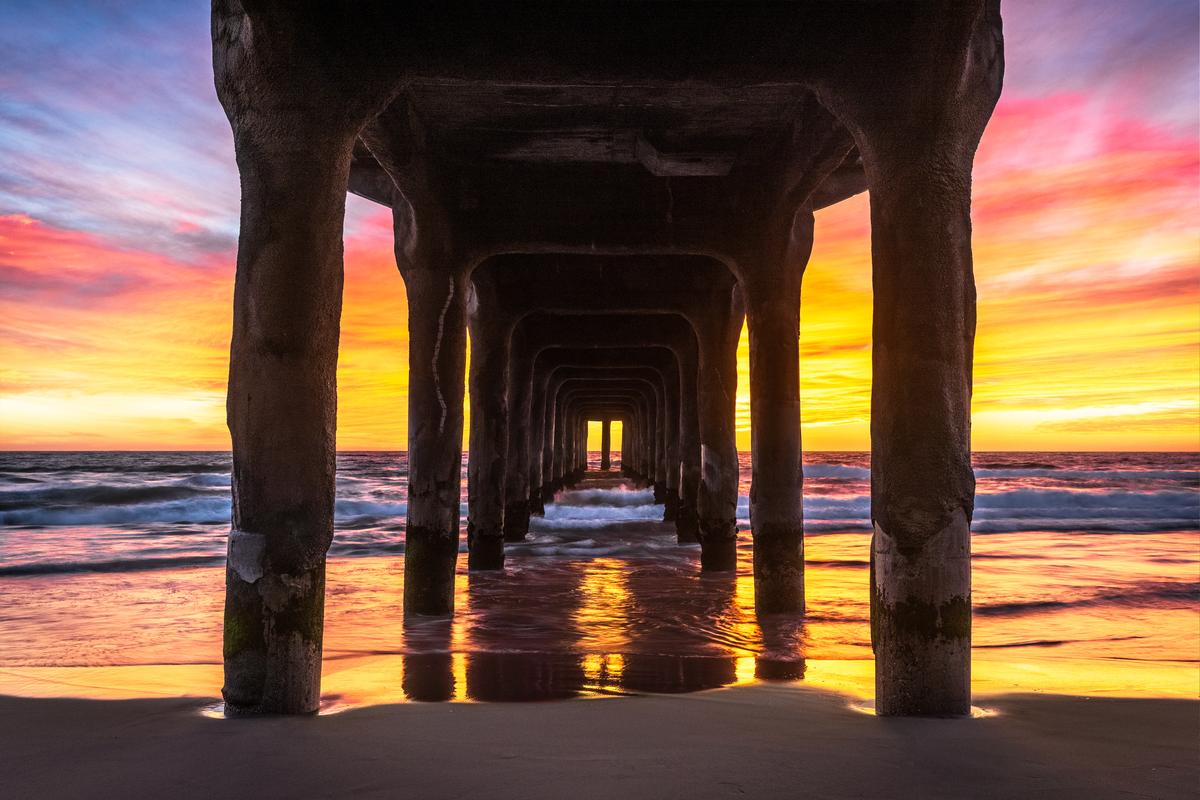 california sunset oceanscape luxury fine art by jongas