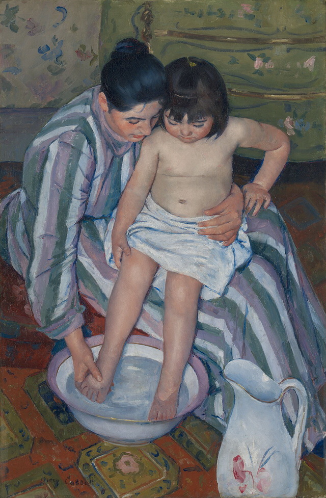 The Child's Bath by Mary Cassatt, 1893 — Art Institute of Chicago