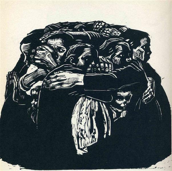 The Mothers by Käthe Kollwitz, 1922–23