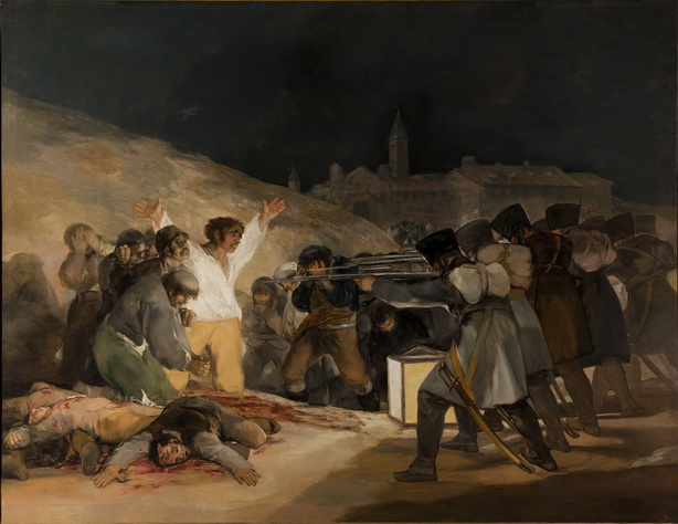 The Third of May 1808 by Francisco Goya, 1814 — Museo del Prado, Madrid