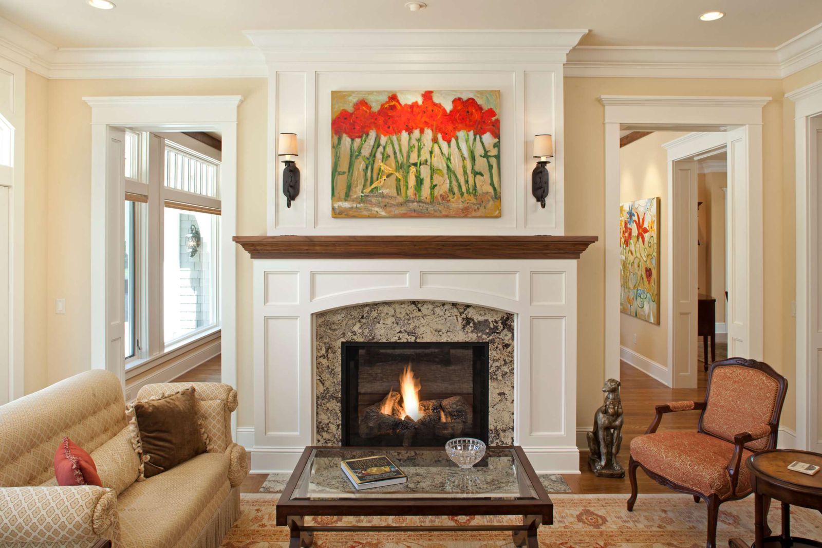 photo example of traditional interior room design