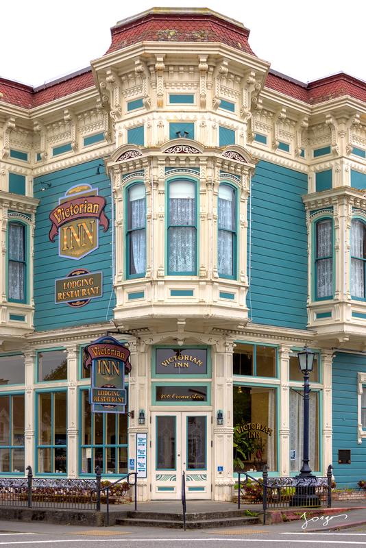 Victorian inn ferndale city photography by jongas