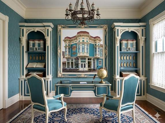 Ferndale victorian inn wall art by jongas