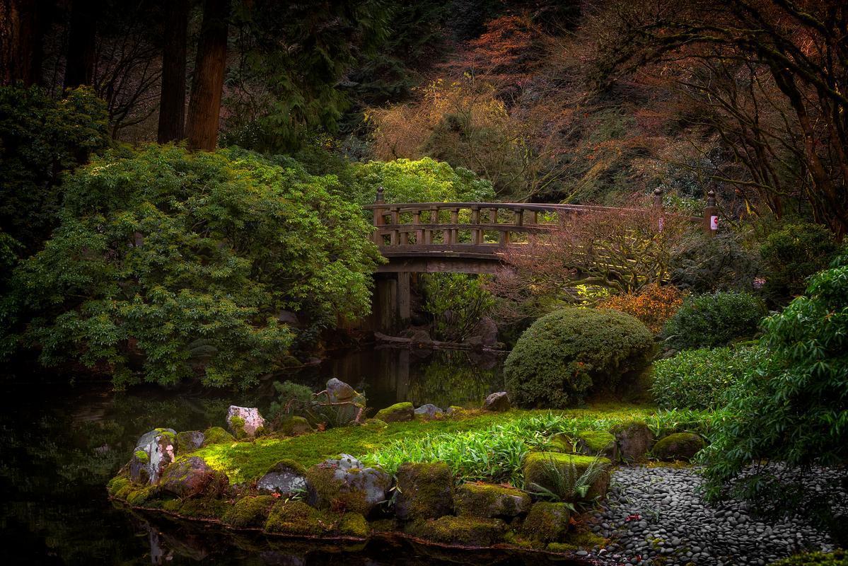 pacific northwest photography art for sale japanese garden